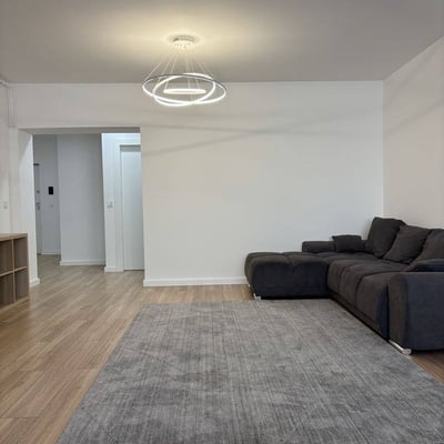 Rental of a bright 2-room apartment, 75 m², Pipera area, Bucharest, Romania